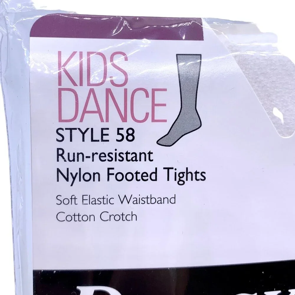 Danskin Toddler Tights Dance Skate Pack of 3 Dance Snowflake Angel White 58